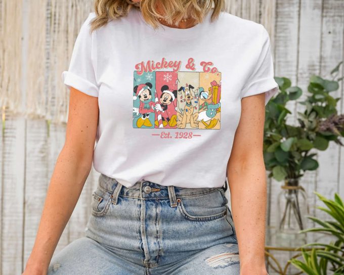 Vintage Mickey &Amp; Co 1928 Shirt, Mickey And Friends Shirt, Disney Matching Shirt,Disneyworld Trip Shirt,Best Friends Disney Shirt,Disney Tee 2