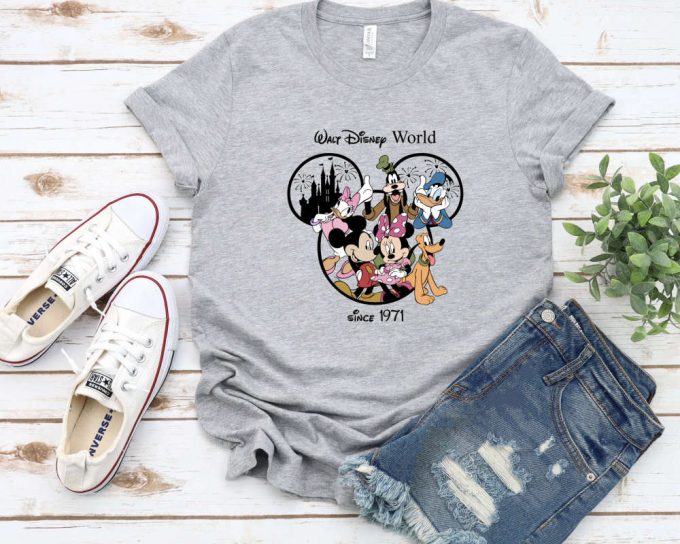 Vintage Disney World Est 1971 Shirt - Mickey &Amp; Friends Family Matching - Disney Trip 3