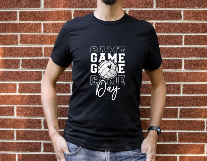 Game Day Volleyball Shirt For Volleyball Lovers Teams Moms &Amp; Fans 2
