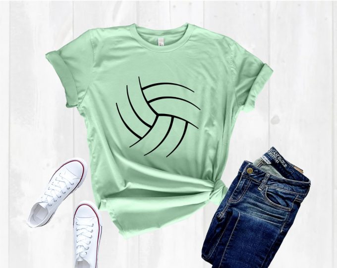 Vibrant Volleyball Shirts For School &Amp; Team Player Game Day &Amp; Season Attire 2