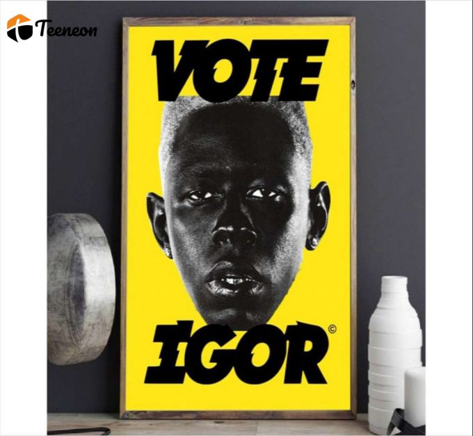 Vote Igor Satin Poster For Home Decor Gift For Home Decor Gift 1