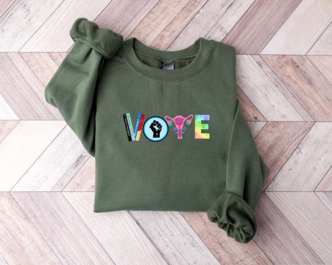 Vote Sweatshirt, Banned Books Sweater, Reproductive Rights, Blm Sweater, Political Activism Sweater, Pro Roe V Wade, Election Sweater, Lgbtq 2