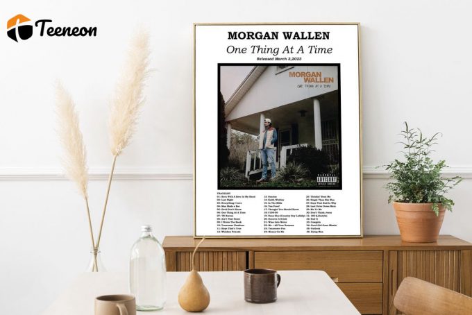 Wallen Western Poster For Home Decor Gift, One Thing At A Time Album Poster For Home Decor Gift 1