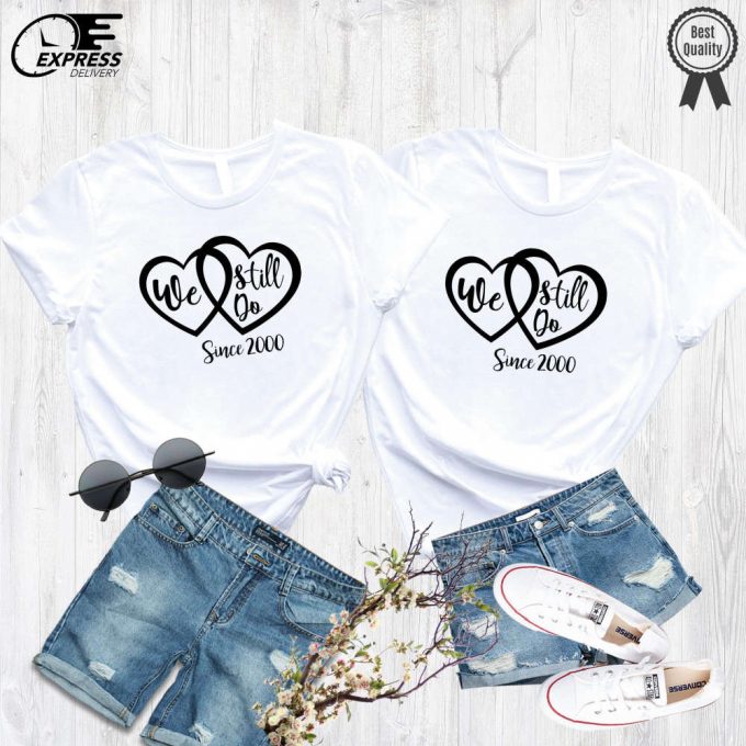 Personalized Wedding &Amp; Anniversary Shirts - Customized Couple Gift With Wedding Date 2