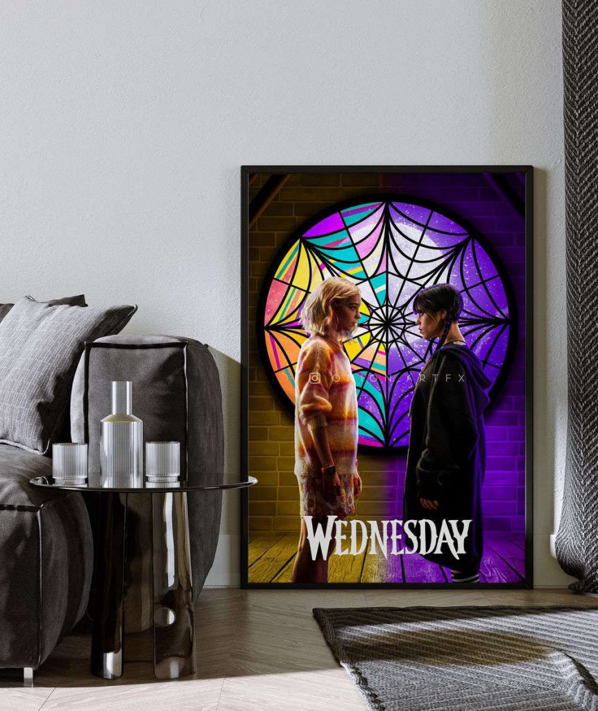 Wednesday Enid Poster For Home Decor Gift 8