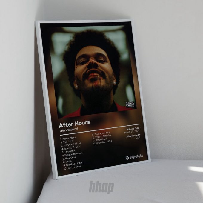 Weeknds - After Hours Album Poster For Home Decor Gift 2