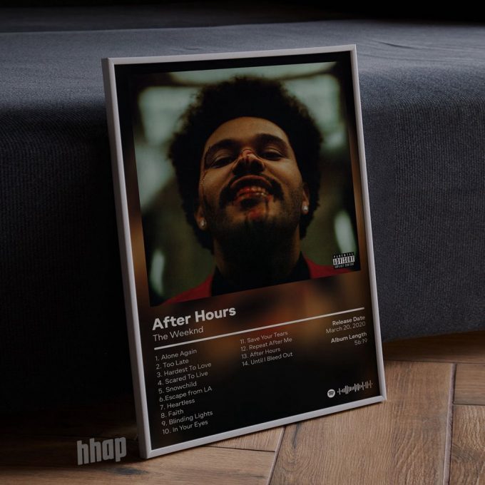 Weeknds - After Hours Album Poster For Home Decor Gift 4