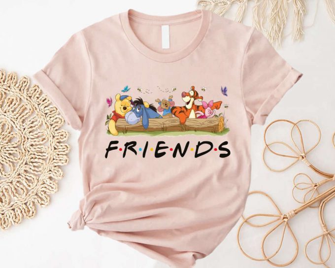 Disney Winnie The Pooh Friends Shirt - Piglet Pooh Bear Disneyland Tee For Disney Vacation 2