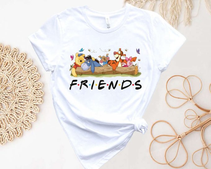 Disney Winnie The Pooh Friends Shirt - Piglet Pooh Bear Disneyland Tee For Disney Vacation 3
