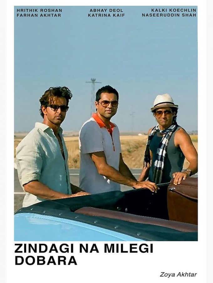 Zindagi Na Milegi Dobara Premium Matte Vertical Poster For Home Decor Gift 2