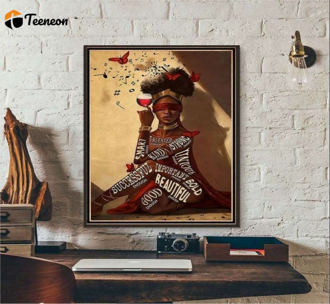 African American Black Queen Poster For Home Decor Gift For Home Decor Gift 1