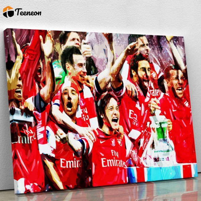 Arsenal Fa Cup Canvas Print Or Poster For Home Decor Gift 5175 1