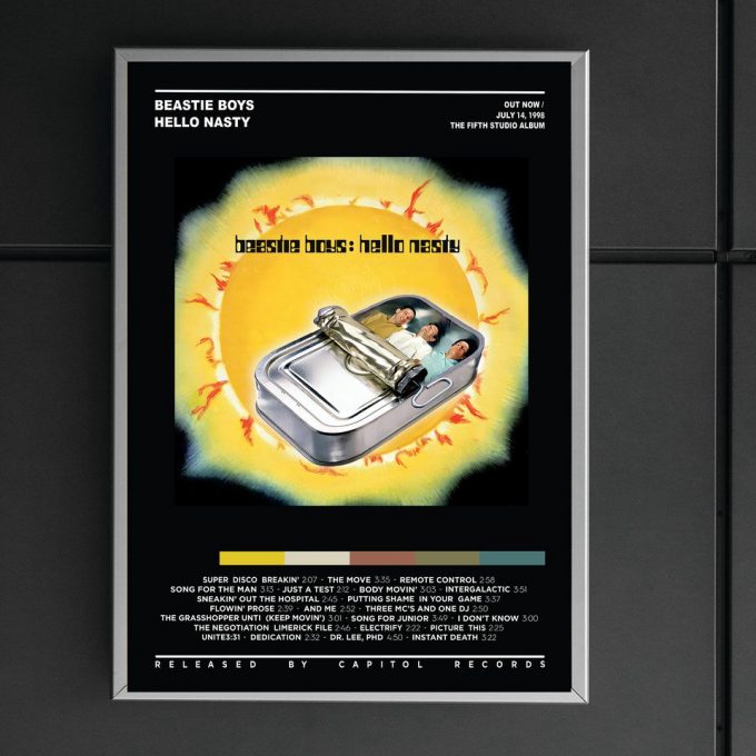 Beastie Boys - Hello Nasty Album Premium Matte Vertical Poster For Home Decor Gifts 3