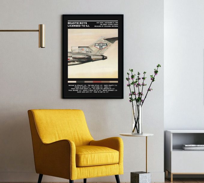 Beastie Boys - Licensed To Ill Album Premium Matte Vertical Poster For Home Decor Gifts 3