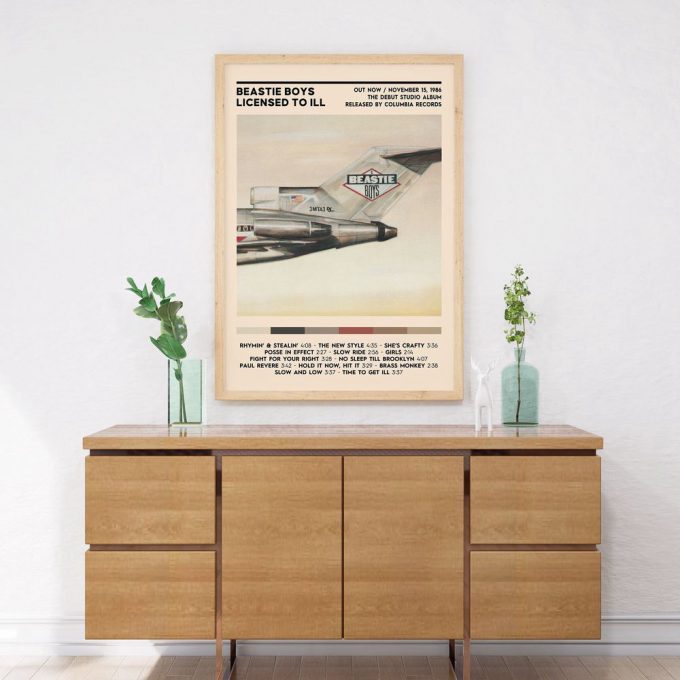 Beastie Boys - Licensed To Ill Album Premium Matte Vertical Poster For Home Decor Gifts 4