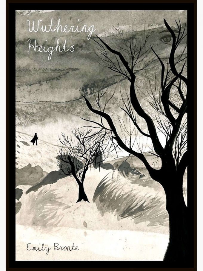 Book Cover Art Of Wuthering Heights By Emily Bronte Premium Matte Vertical Poster For Home Decor Gift 2