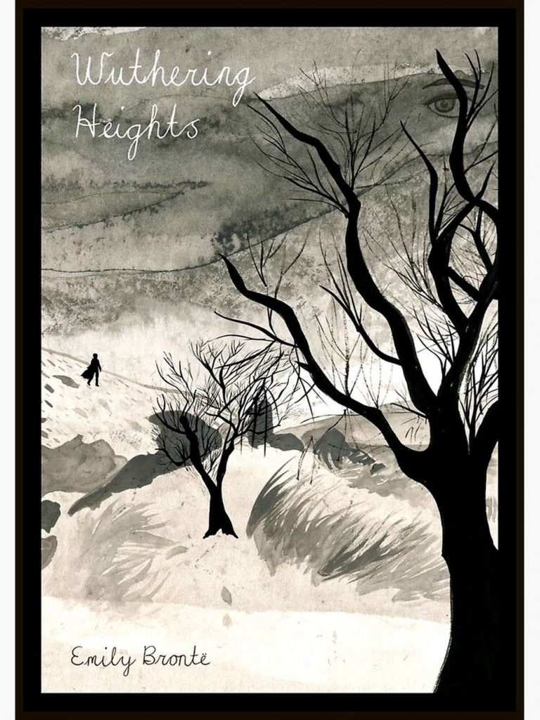 Book Cover Art Of Wuthering Heights By Emily Bronte Premium Matte Vertical Poster For Home Decor Gift 5