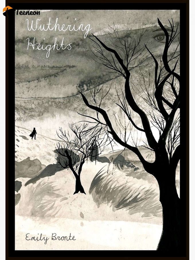 Book Cover Art Of Wuthering Heights By Emily Bronte Premium Matte Vertical Poster For Home Decor Gift 1