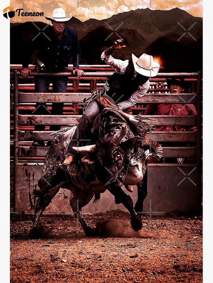 Bucking Bull Premium Matte Vertical Poster For Home Decor Gift