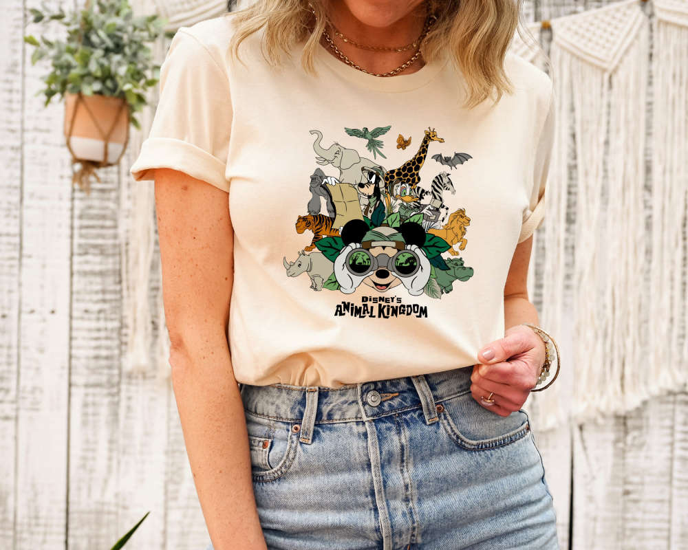 Disney Animal Kingdom Shirt, Vintage Animal Kingdom Shirt, Mickey Safari Shirt, Disney Safari Trip Shirt,Safari Mode Shirt,Disney Gift Shirt 127