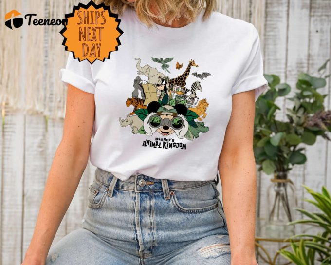 Disney Animal Kingdom Shirt, Vintage Animal Kingdom Shirt, Mickey Safari Shirt, Disney Safari Trip Shirt,Safari Mode Shirt,Disney Gift Shirt 1