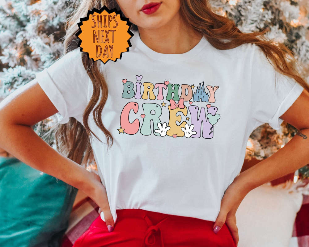 Disney Birthday Crew Shirt, Birthday Party Crew Shirt, Birthday Squad Shirt, Birthday Crew Shirt, Birthday Gift Tee , Birthday Crew Shirt 271