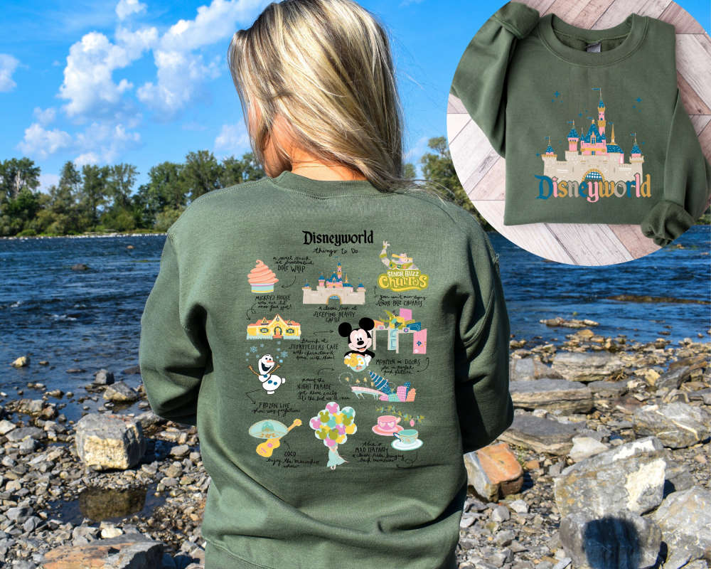 Disney Castle Sweatshirt, Disneyworld Sweater, Retro Castle Sweater, Disney Family Sweater, Disney Vacation Sweater, Disney Trip Sweatshirt 87
