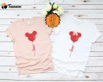 Disney Minnie and Mickey Love Balloons Shirt, Valentine Minnie Minnie love Shirt, Couple Matching love Shirt, Disney Valentine Trip Shirt