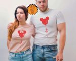 Disney Minnie and Mickey Love Balloons Shirt, Valentine Minnie Minnie love Shirt, Couple Matching love Shirt, Disney Valentine Trip Shirt