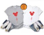 Disney Minnie and Mickey Love Balloons Shirt, Valentine Minnie Minnie love Shirt, Couple Matching love Shirt, Disney Valentine Trip Shirt