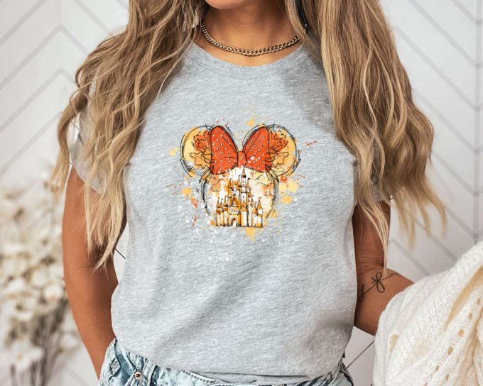 Disney Watercolor Fall Shirt, Disney Watercolor Castle Shirt, Disney Castle Shirt, Disney Fall Shirt, Disney Gift Shirt, Disney Shirt 4