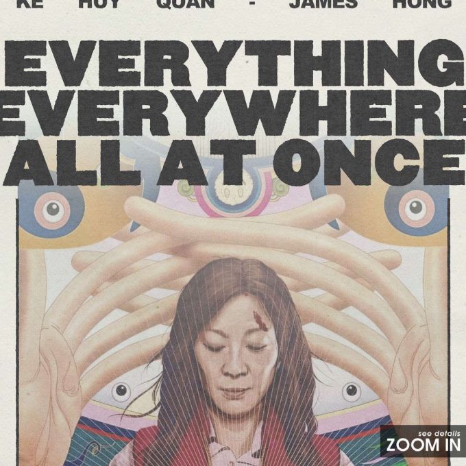 Everything Everywhere All At Once | Dan Kwan | Minimalist Movie Poster For Home Decor Gift 3