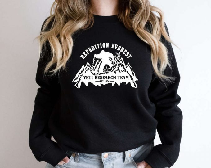 Expedition Everest Animal Kingdom Sweatshirt, Family Yeti Disney Matching Sweater, Disney World Sweater, Disneyland Vacation Trip Sweater 2