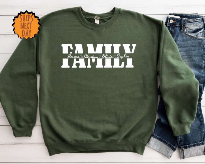 Family Custom Sweatshirt, Custom Gift Hoodie, Personalized Shirt, Family Trip Shirt, Matching Family Shirt, Funny Family Shirt, Family Shirt 2