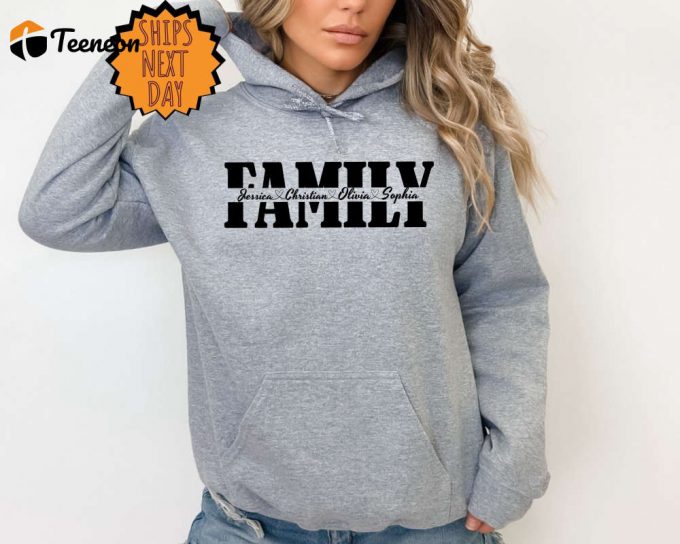 Family Custom Sweatshirt, Custom Gift Hoodie, Personalized Shirt, Family Trip Shirt, Matching Family Shirt, Funny Family Shirt, Family Shirt 1