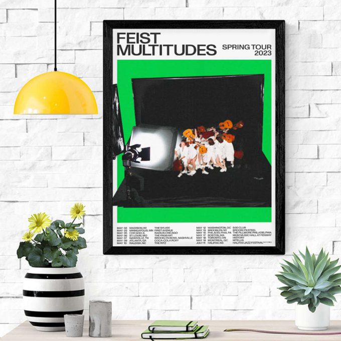Feist Multitudes Spring Tour 2023 Poster For Home Decor Gift 3