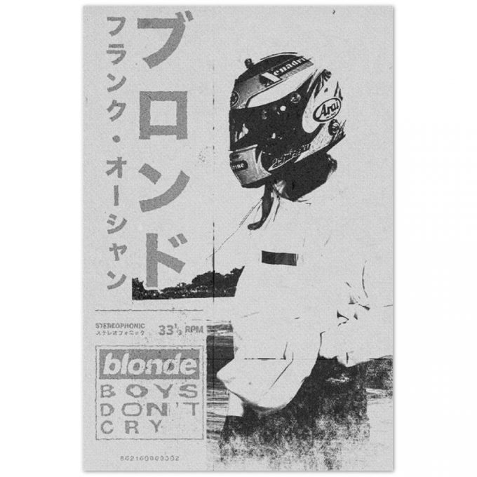 Frank Ocean Blond Music Poster For Home Decor Gift 4