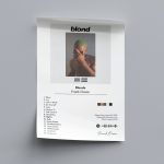 Frank Ocean Poster for Home Decor Gift | Frank Ocean Blonde Poster for Home Decor Gift