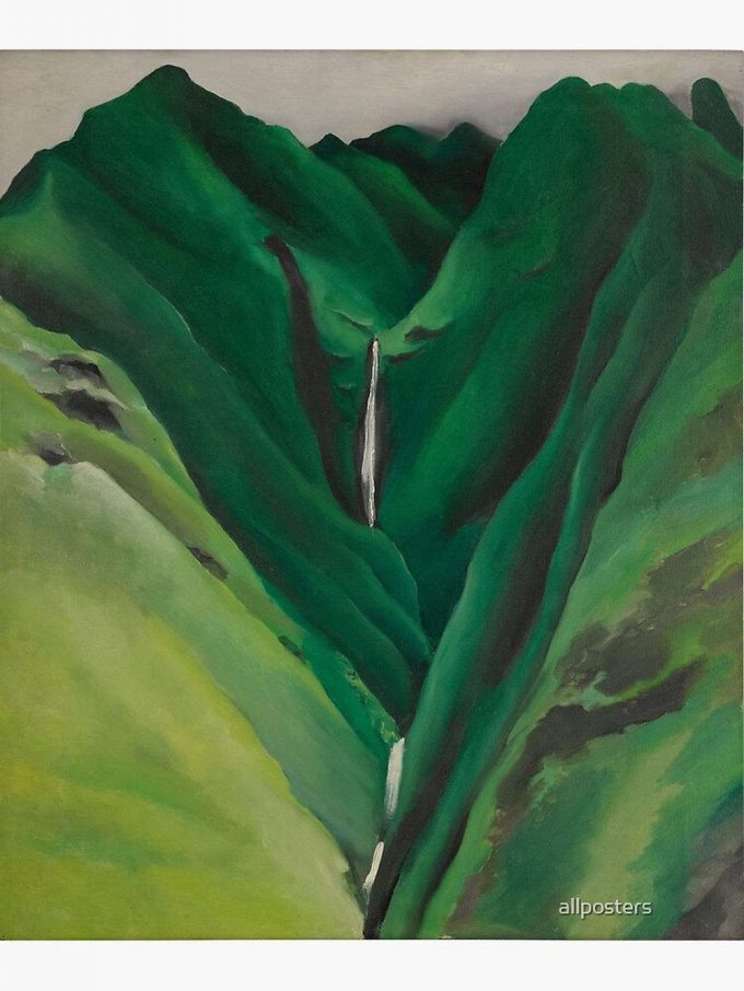 Georgia Okeeffe 1939 Waterfall Premium Matte Vertical Poster For Home Decor Gift 2