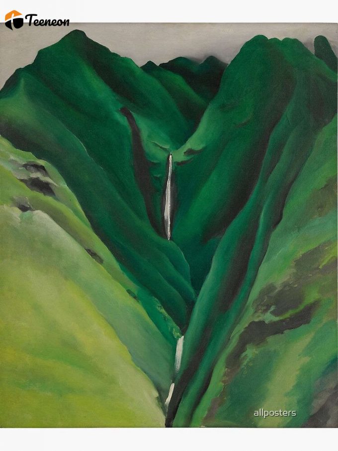 Georgia Okeeffe 1939 Waterfall Premium Matte Vertical Poster For Home Decor Gift 1