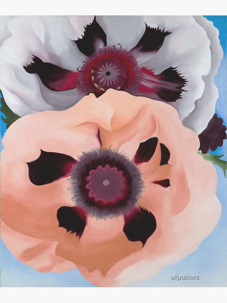 Georgia Okeeffe 1950 Poppies Premium Matte Vertical Poster For Home Decor Gift 5