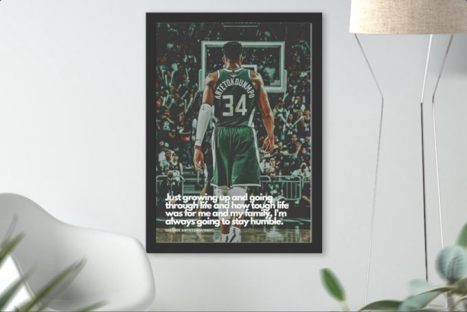 Giannis Antetoko Motivational Poster For Home Decor Gift 2