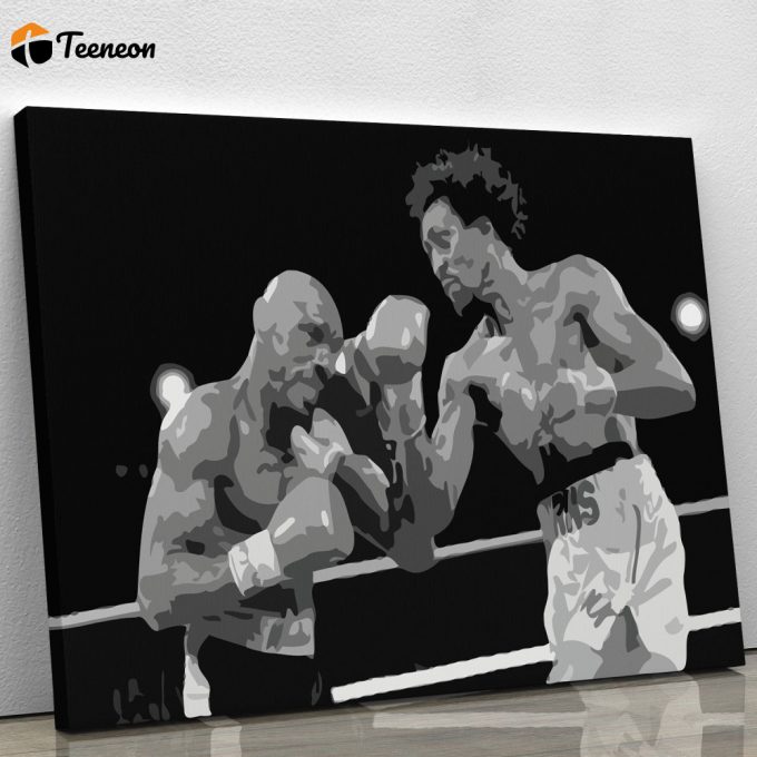 Hagler Vs Hearns Canvas Print Or Poster For Home Decor Gift 2321 1