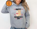 Happy Meowentine’s Day Cat Sweatshirt, Cat Lover Valentine Sweatshirt, Valentines Day Hoodie, Funny Valentines Day Sweater, Cat Gift Shirt