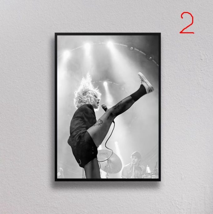 Hayley Williams, Paramore, Rock Pop Punk Poster For Home Decor Gift 2