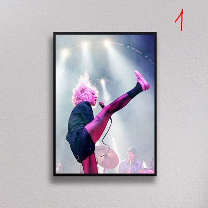 Hayley Williams, Paramore, Rock Pop Punk Poster For Home Decor Gift 3