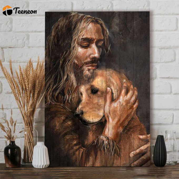 Jesus Christ Hugging A Hug Poster For Home Decor Gift For Home Decor Gift 1