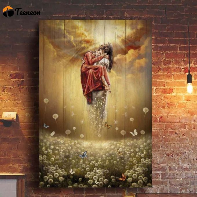 Jesus Holding A Woman To Heaven Poster For Home Decor Gift For Home Decor Gift 1