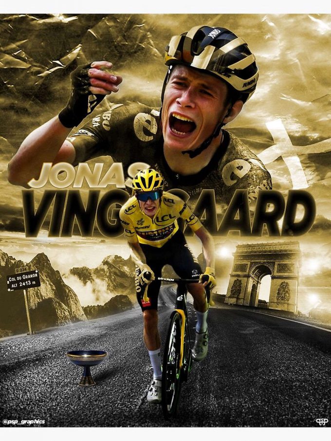 Jonas Vingegaard - Tdf 2022 Premium Matte Vertical Poster For Home Decor Gift 2