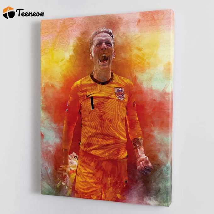 Jordan Pickford England Canvas Print Or Poster For Home Decor Gift 7236 1